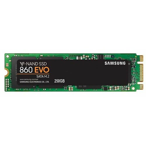 Samsung 250GB M.2 MZ-N6E250BW 860 EVO Series ssd hard disk Slike