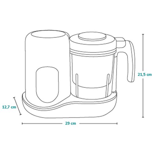 Lionelo BabyMenu Cooker 5u1 uređaj za pripremu hrane Slike