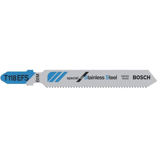 Bosch list ubodne testere T 118 EFS Basic for Inox - pakovanje 5 komada - 2608636497 Cene