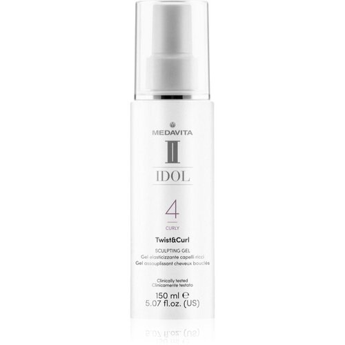 Medavita Idol Smoothing Thermo Protector Twist&amp;amp;Curl gel za kosu za definiciju i oblik 150 ml Slike