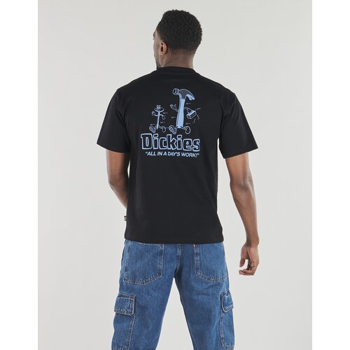 Dickies Majice s kratkimi rokavi FAIRLAWN SS TEE BLACK Črna Slike
