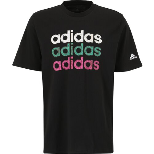 Adidas Tehnička sportska majica zelena / roza / crna Cene