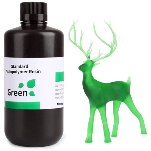 Elegoo Smola Standard Resin 1kg - Clear Green Cene