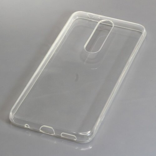 OTB Silikonski omot za Nokia 5.1 Plus, transparentan Slike