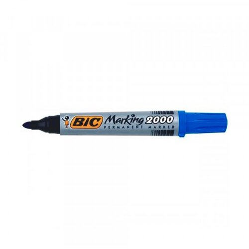  Permanent markeri BIC 2000 obli plavi Cene