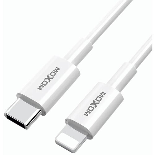  kabel moxom MX-CB113 pd 30W na type-c na iphone lightning beli 1m Slike