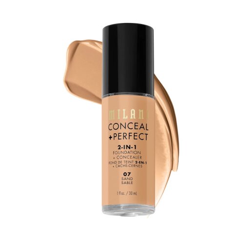 Milani tekoča podlaga in korektor 2v1 - Conceal + Perfect 2-In-1 Foundation and Concealer - 07 Sand Cene