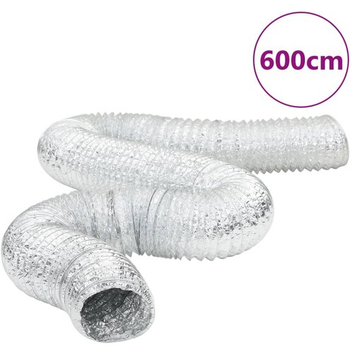 VidaXL Ventilacijski kanal aluminijski 6 m &amp;Oslash;20 cm Slike