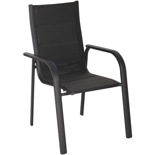 Ambia Garden STOL aluminij antracit, črna Cene