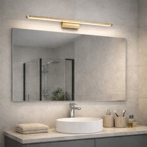 Open Design OR86140 - LED osvetljenje za ogledalo LUCE LED/12W/230V CCT 91,5 cm IP44 mesing Slike