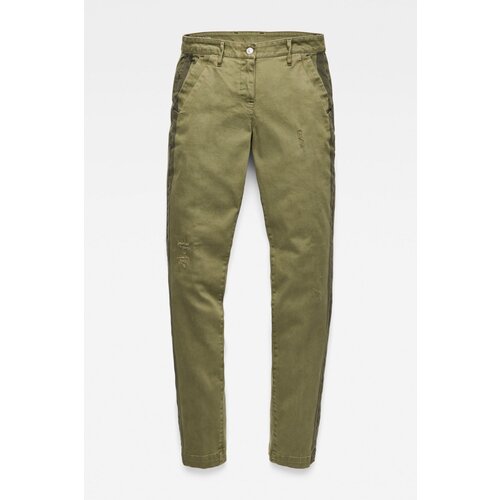 G-star Pants - G-STAR Bronson mid skinny ankle wmn olive Slike