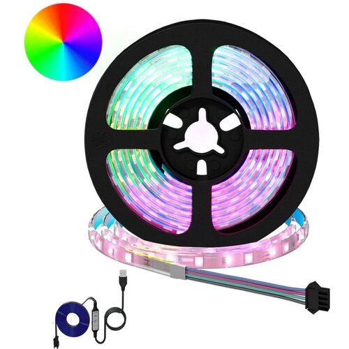  LED traka 12 kom. Crna i prozirna Bakar i plastika - 170 cm 12 LED traka (s PU gumom) Slike
