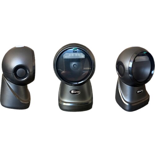 MicroPOS DS-2DD stolni 1D/2D čitač barkodova, USB, crni Slike