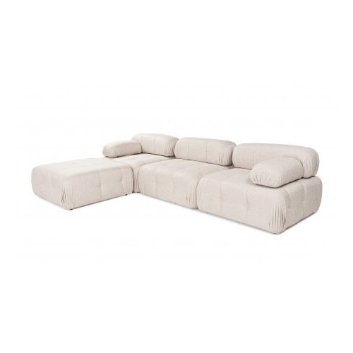 Atelier Del Sofa Ugaona garnitura Doblo, 105x80x315 cm, Svetlobraon Slike