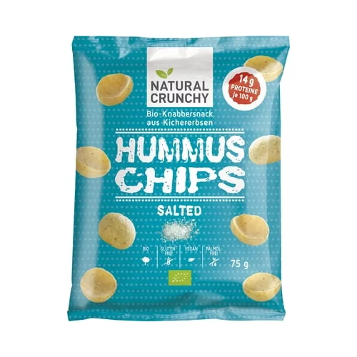 NATURAL CRUNCHY Hummus Chips Salted Bio