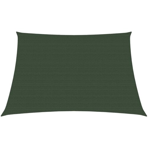vidaXL Senčno jadro 160 g/m² temno zeleno 3/4x2 m HDPE Cene