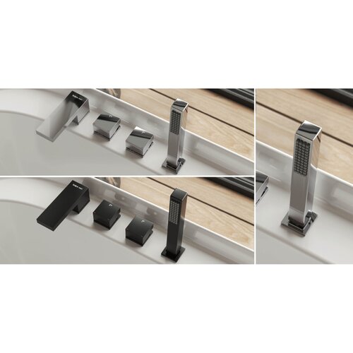  Jednoručna baterija ARMATURA STREAM BL /M.BLACK 595700 Slike