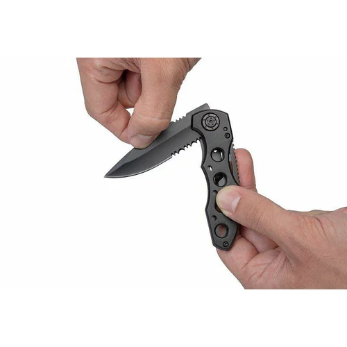 Wolfcraft Zložljivi nož z zobnim ostrim 70 mm, (21089444)