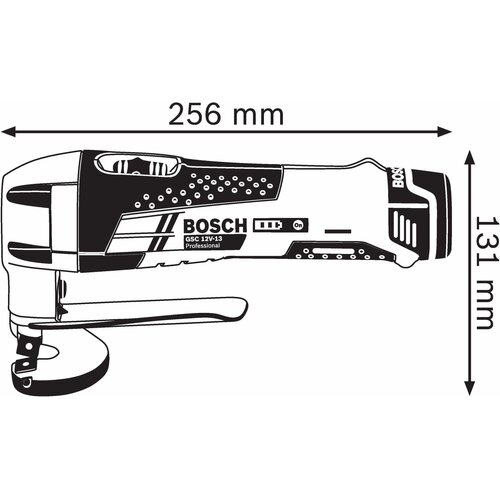 Bosch GSC 12V-13 Aku. &amp;scaron;kare za lim,L-Boxx Slike