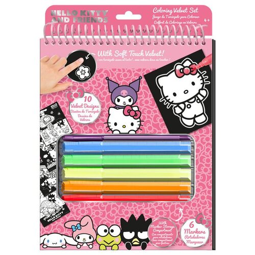 Hello Kitty and Friends set za bojanje bar&scaron;unastih slika, 10 motiva i 6 flomastera Cijene
