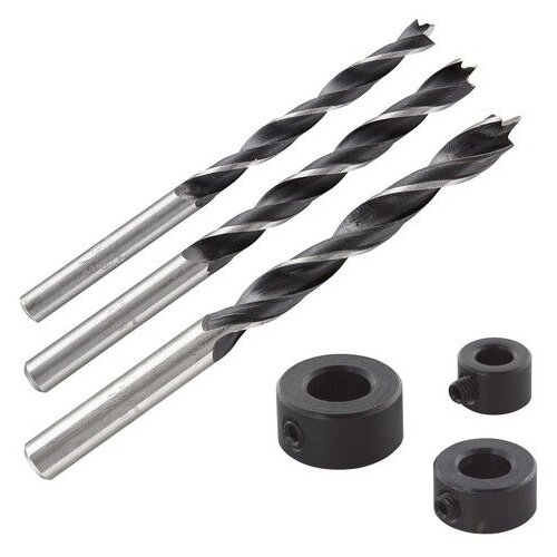 Wolfcraft W2730 Svrdla za drvo set 6,8,10 mm s graničnicima Cijene