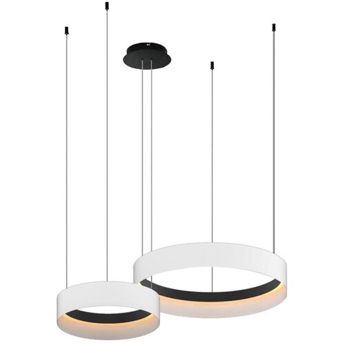  LED luster na sajli ORBITA LED/72W/230V bela/crna Cene