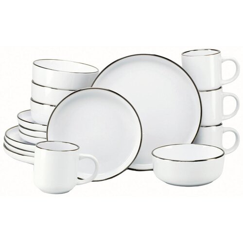 Creatable KOMBINIRANI SERVIS Nordic Festive Weiss Slike
