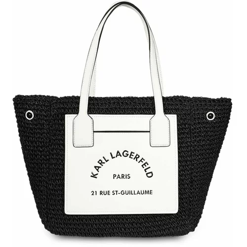Karl Lagerfeld Ročna torba 230W3057 Black
