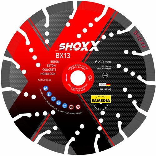 Samedia SHOXX BX13 Dijamantska ploča Slike