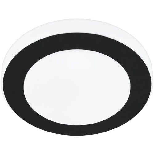 Eglo carpi zidna/plafonjera, Led, 11w, 950lm, ip44, prečnik 300, crna/bela/čelik/plastika Slike