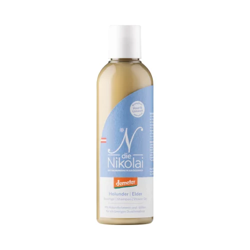 dieNikolai šampon i gel za tuširanje - bazga - 200 ml