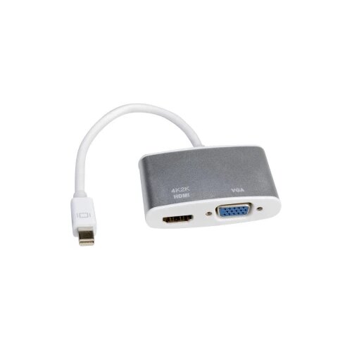 Roline Mini-DisplayPort priključni kabel 0.10 m 12.03.3161 srebrna [1x muški konektor mini displayport - 1x ženski kone Cijene