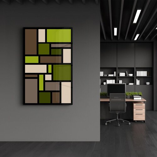 Wallity slika VFT-3016, 70 x 110 cm, zelena Cene