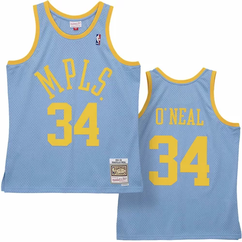 Mitchell And Ness shaquille o'neal 34 los angeles lakers 2001-02 mitchell & ness swingman dres