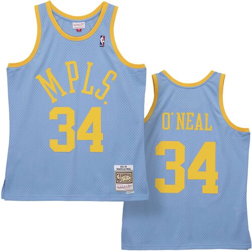 Mitchell And Ness Shaquille O&amp;#039;Neal 34 Los Angeles Lakers 2001-02 Mitchell &amp;amp; Ness Swingman dres Slike