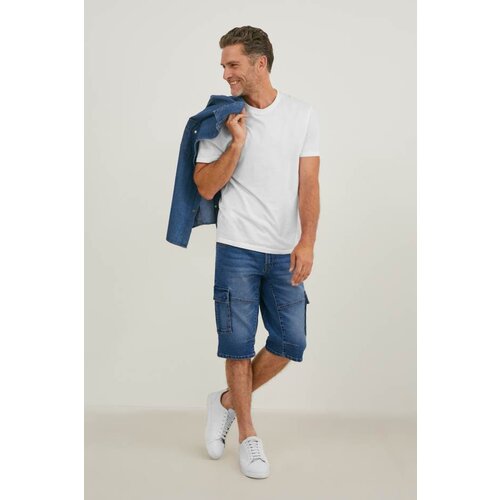 CA muške bermude, Regular Fit, Teksas, Džeparice, Plave Cene