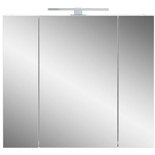 Germania Bela kopalni&amp;scaron;ka omarica z ogledalom 76x71 cm - Germania Slike