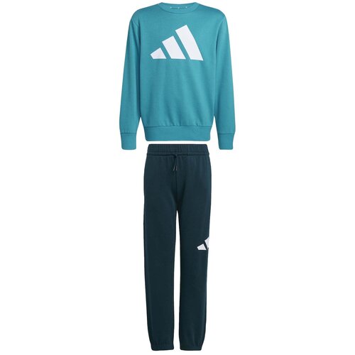 Adidas Trenerka za dečake J Bl Fl Jog 240, Plavo-Crna Cene