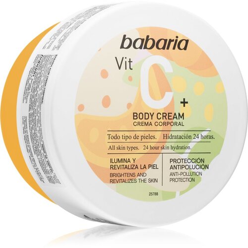 Babaria Vitamin C hidratantna krema za tijelo za sve tipove kože 400 ml Slike