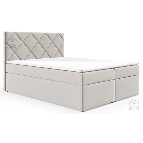 PKMebel Boxspring krevet 75 - 200x200 cm