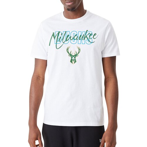New Era milwaukee bucks script majica Cene