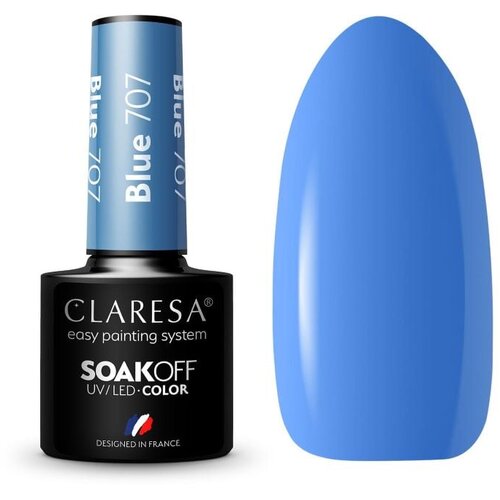 Claresa trajni lak za nokte uv/led blue 707 5g Cene