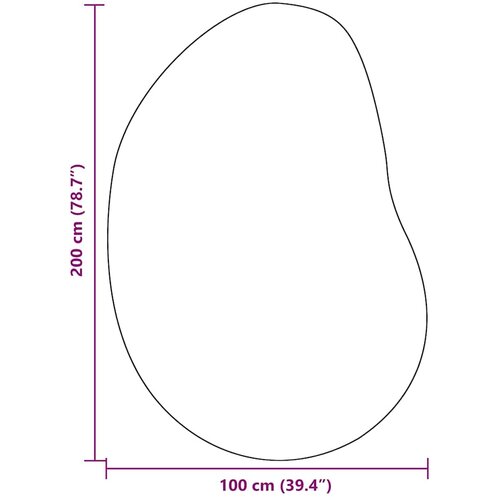  Tepisi za područja HUARTE Crna 100 x 200 cm Poliester Slike