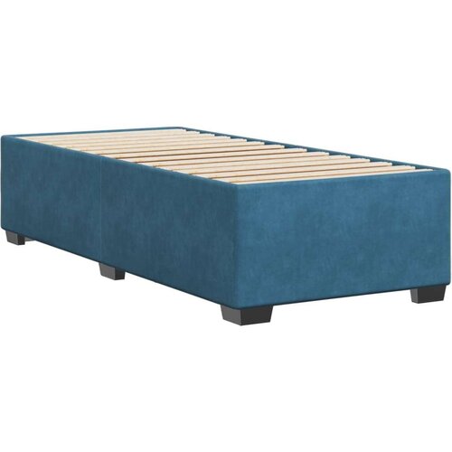VidaXL Okvir za krevet plavi 90x200 cm bar&amp;scaron;unasti Slike