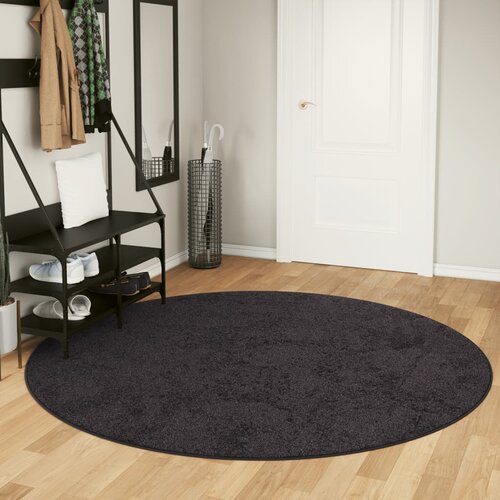 VidaXL Pralna preproga antracitna &amp;Oslash; 200 cm protizdrsna Slike