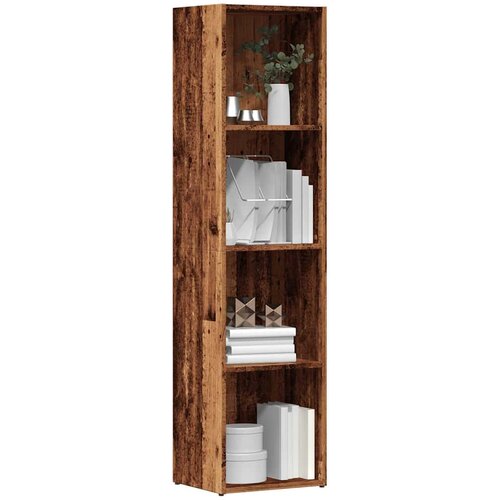 VidaXL Ormar za knjige staro drvo 36x30x143 cm konstruirano drvo Slike