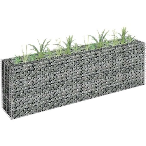  Gabionska sadilica od pocinčanog čelika 180 x 30 x 60 cm Cijene