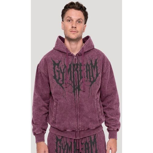 GymBeam abyss hoodie raisin xxl Slike