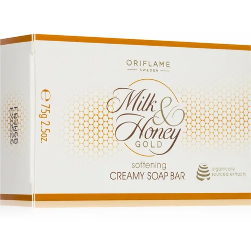 Oriflame Milk & Honey Gold Grand Celebration sapun s hidratantnim učinkom 75 g