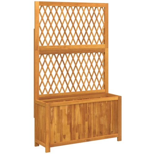Maison Chic Cvetlično korito - Cvetlični Lonec z mrežo 100x32x165 cm trdna akacija, (21789153) Cene